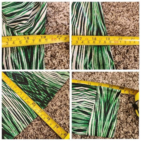 Derek Lam Design Nation Green black cotton Button down Shirt Dress Size Medium - Picture 11 of 16